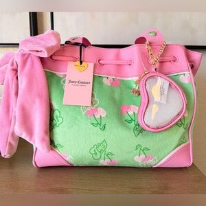 Juicy Couture Retro Cherry Daydreamer tote bag